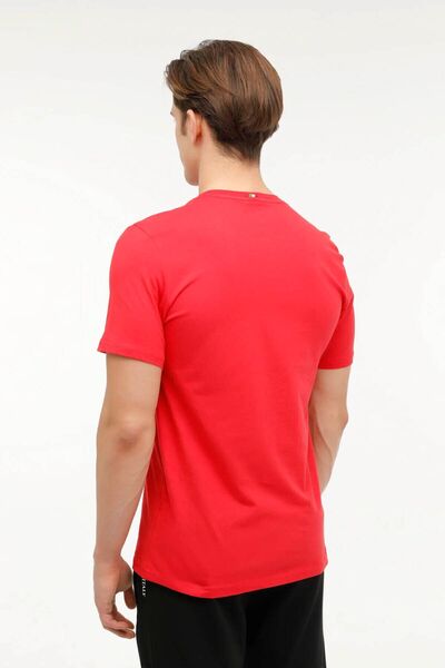 lumberjack Ανδρικό μπλουζάκι Κόκκινο 101570748 ml Renato