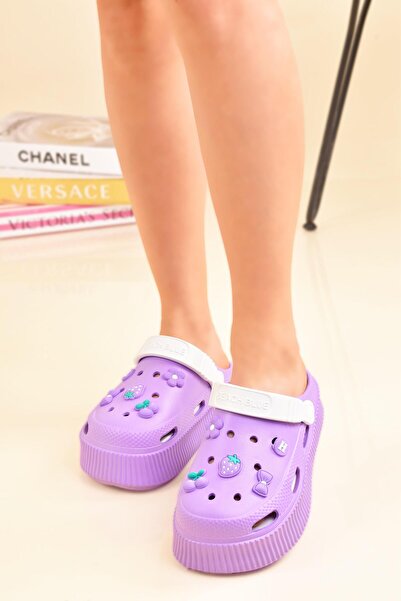 MODAONN Дамски плажни сандали, обувки, тапоци, удобни, с декорации, с удобна ...