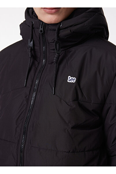 Lee Siyah Erkek Düz Şişme Mont L88BNY01_Puffer