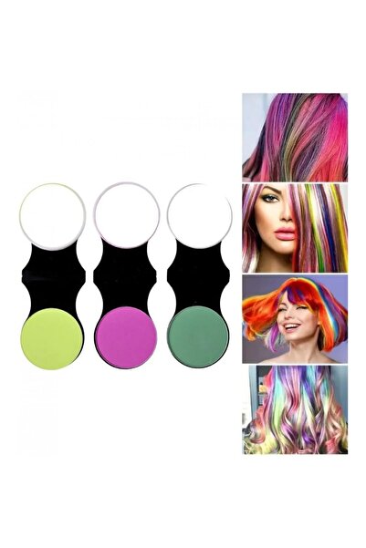 TRENDYENİLİK 6 Adet Renkli Saç Tebeşiri Set