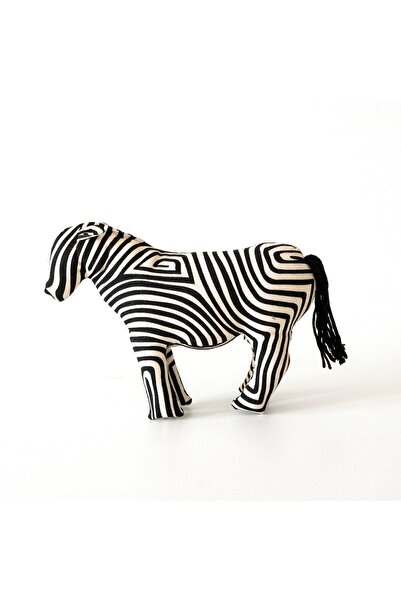 Wolo Company Zibra - Oyuncak -çocuk Odası -kanvas Kumaş Zebra Görünümlü Eğlen...