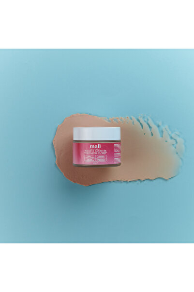 Maji Botanicals Pinksta Paradise Yüz Maskesi Pembe Kil Maskesi Krem Maske Kuru Karma Cilt