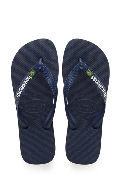 Havaianas Koyu Lacivert Erkek Terlik BRASIL LOGO
