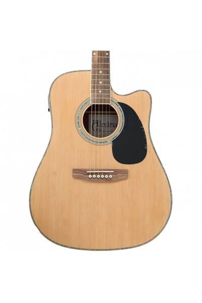 Almira F650N-C Naturel Elektro Akustik Gitar