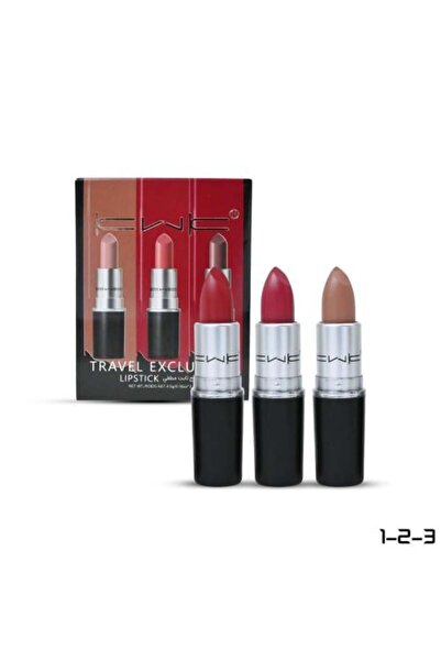 KWK - مجموعة أحمر شفاه "ترافل إكسكلوسيف" (Travel Exclusive)