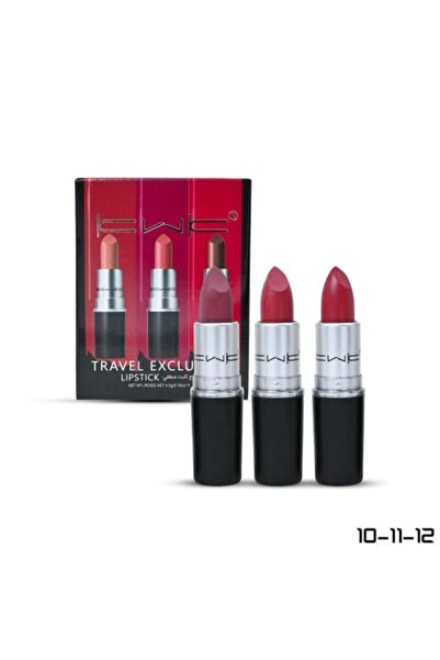KWK - مجموعة أحمر شفاه "ترافل إكسكلوسيف" (Travel Exclusive)
