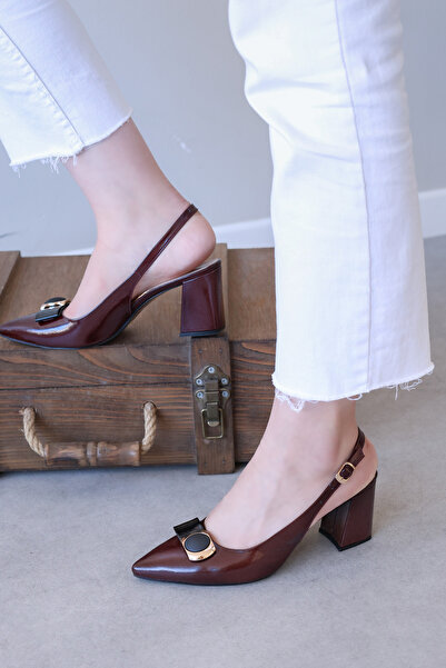 FAST STEP Genuine Leather Women's Thin Heel Shoes 215Za2977