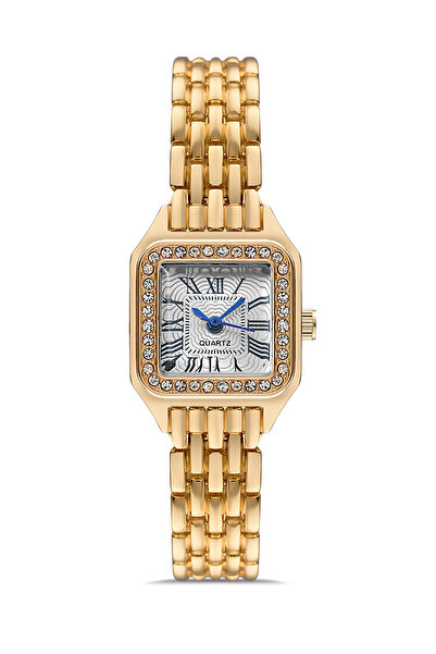 Ticarto ساعة يد نسائية من ستون ستيل بتصميم بسيط TCTSB000801S0239