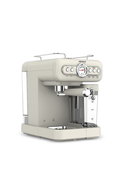 Karaca Vintage Craft Süt Hazneli Espresso, Latte ve Capuccino Makinesi Red