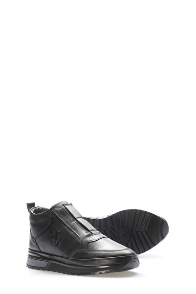 FAST STEP Hakiki Deri Kürklü Erkek Spor Bot 856KMA717