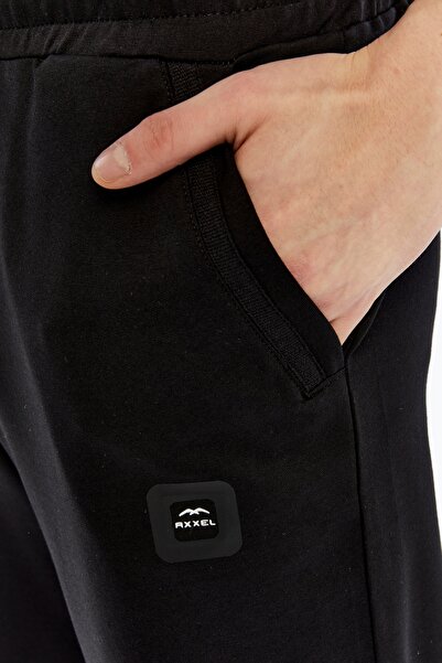 AXXEL Erkek Kapri Siyah Eşofman Altı -k377