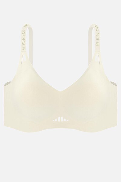 Wonna Ghost Laser Cut Σουτιέν χωρίς καλάμι χωρίς ραφή - Χωρίς στήριγμα - 2801 - Εκρού