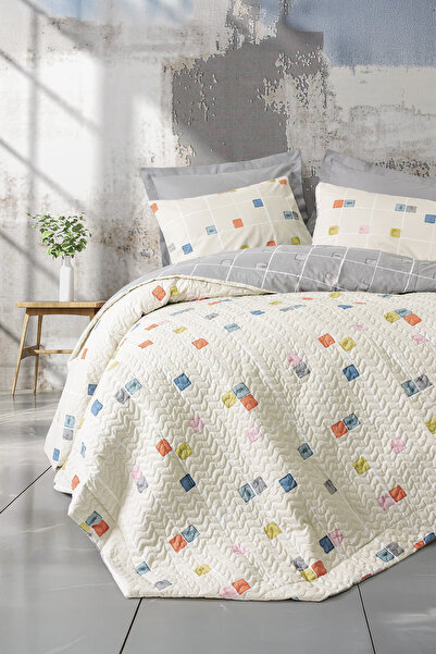 Cotton Box Minimal Double Complete Set Evo Gray