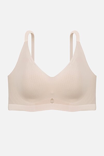 Wonna Ghost Laser Cut Σουτιέν χωρίς καλάμι χωρίς ραφή - Χωρίς στήριγμα - 2802 - Πούδρα