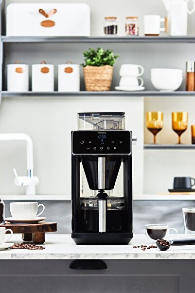 Karaca Coffee Artisan 01 - Filter Coffee Machine with Grinder and Grinder