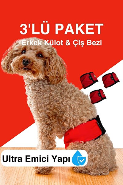 salya store Erkek köpekler için çiş bezi & erkek sızdırmaz köpek külot renkleri