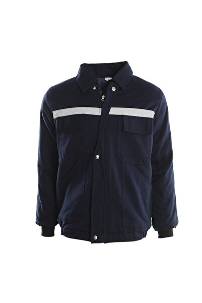ÇAMDALI 7X7 Gabardine Welder's Jacket Navy Blue