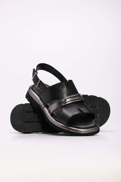 FAST STEP Genuine Leather Women's Classic Sandals 710Za993