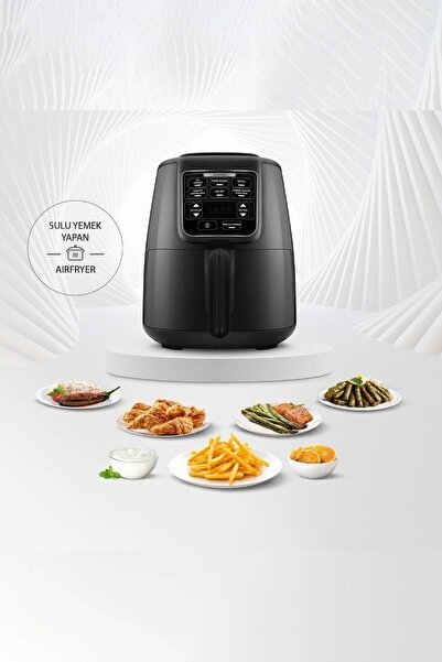 Karaca Air Pro Cook Xl 2 In 1 Airfryer Black Shine