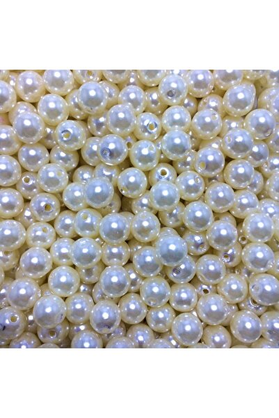 bidoluhobi Biserne perle perforirane krem boje puna 8 mm 500 gr