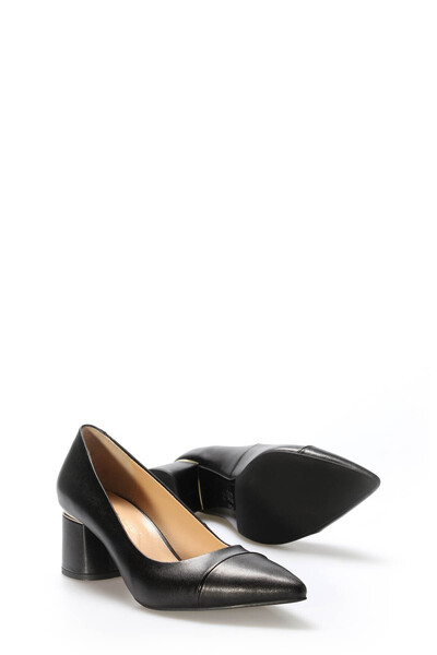 FAST STEP Hakiki Deri Kadın Kısa Topuklu Ayakkabı 215ZA2763