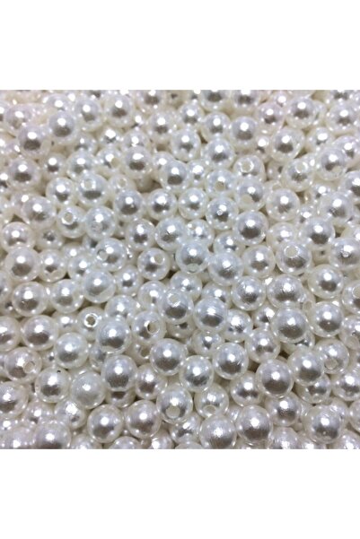 bidoluhobi Biserne perle bušene bele pune 8 mm 500 gr