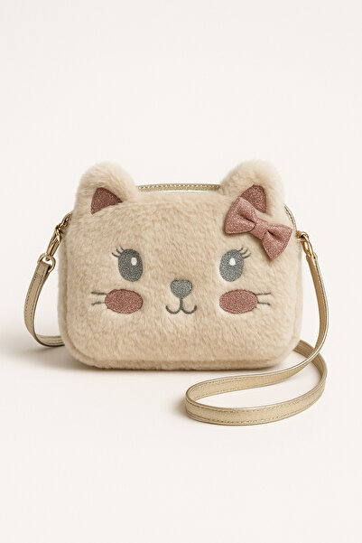 Taros - Kız Çocuklarına Askılı Fancy Çanta Tavşan Figürlü Küçük Boy