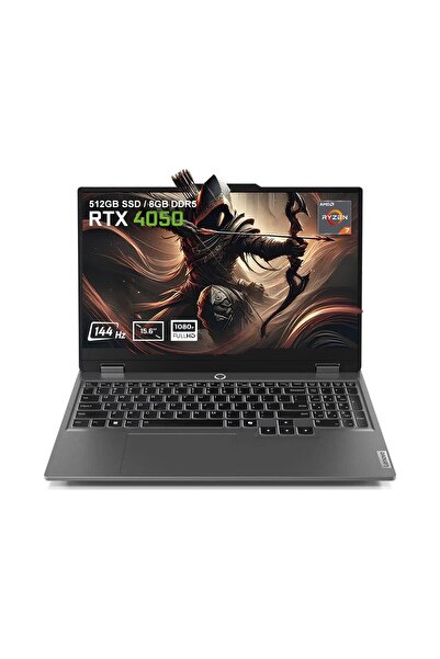 LENOVO LOQ 15ARP9 83JC006ATR AMD Ryzen 7-7435HS 8GB DDR5 512GB SSD RTX4050 6G...