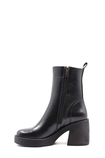 FAST STEP Hakiki Deri Kadın Klasik Bot 217SZA0657-03