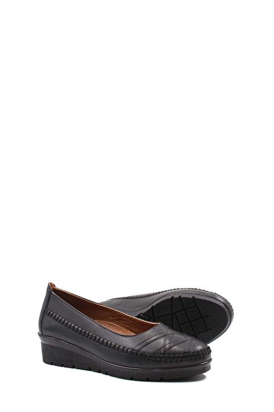 FAST STEP Hakiki Deri Kadın Babet Ayakkabı 359ZA023