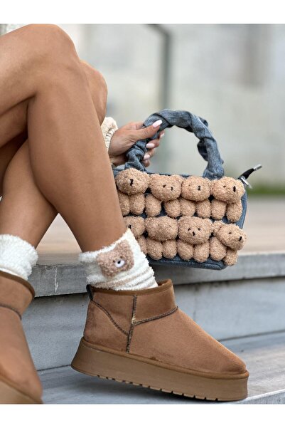 Giydim Gidiyor Γυναικείες Μπότες Yora - Καφέ Μοντέλο