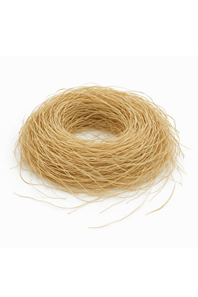 Turgut Brode 1 كجم حبل من قش الرافية الطبيعي