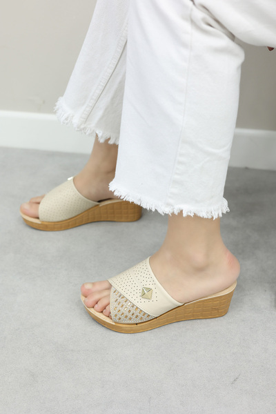 FAST STEP Papuci de damă cu toc pană 158ZA650