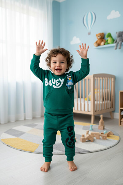 Pırlanta baby 2 li bebek pijama takmı baskılı cepli