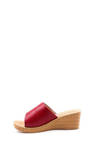 FAST STEP Women's Wedge Heel Slippers 158Za650