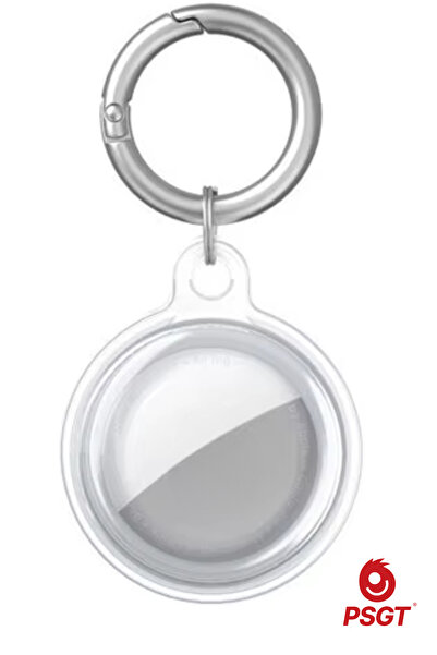 PSGT Su geçirmez Airtag Tutucu Anahtarlık Apple ile Uyumlu,Koruyucu Kılıf Ked...