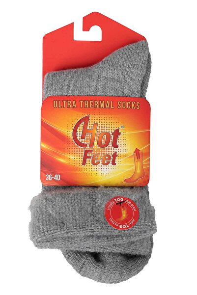Bolero Антрацитни дамски зимни термо чорапи