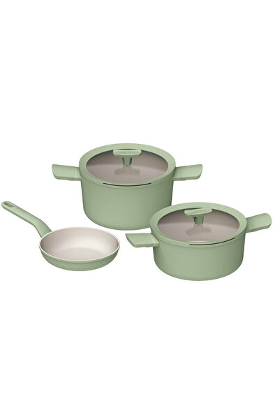 Berghoff Leo Balance 5-Piece Cookware Set Sage