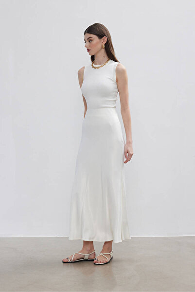 BE BLUE Fustă SATIN PERLA