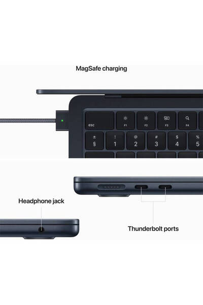 Apple MacBook Air MLY33, 13.6-Inch Midnight (International Version)