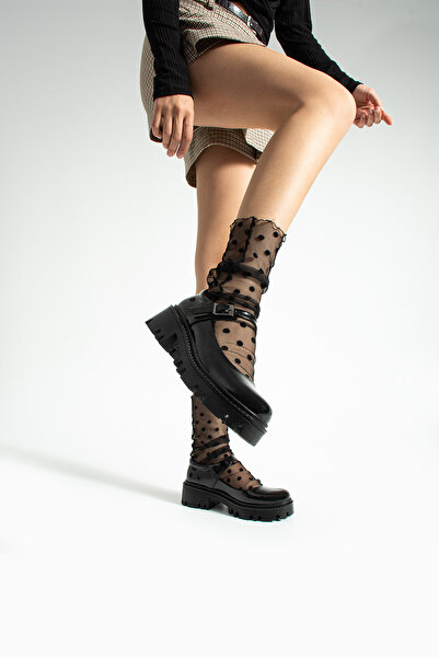 TexFoot Vespera Rugan Buckle Детайлни дамски обувки с висок ток