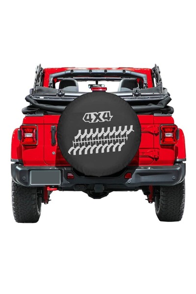 Avex Κάλυμμα εφεδρικού τροχού σε μαύρο χρώμα "απομίμησης δέρματος", για οχήματα εκτός δρόμου, μέγεθος 16"