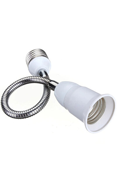 Choice محول حامل مصباح LED مرن من E27 إلى E27 بقاعدة دوارة بطول 60 سم 20/30/4...