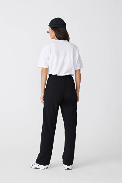 BE BLUE Black Palazzo Sweatpants