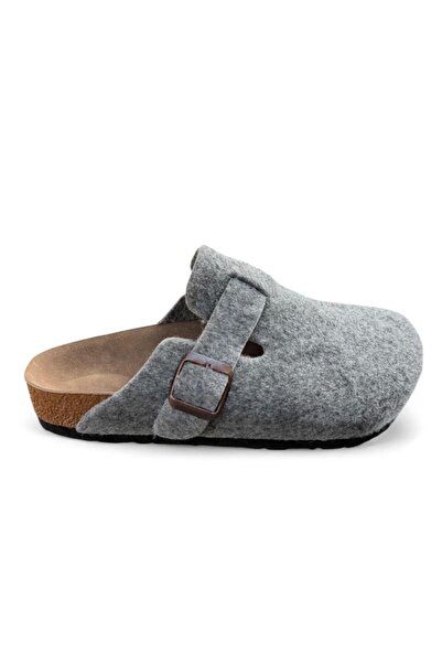 Neon Shoes Oslo Women's Cork Sole Winter Closed-Front Felted Daily Comfortable Sabo House Slippers 7004-20E