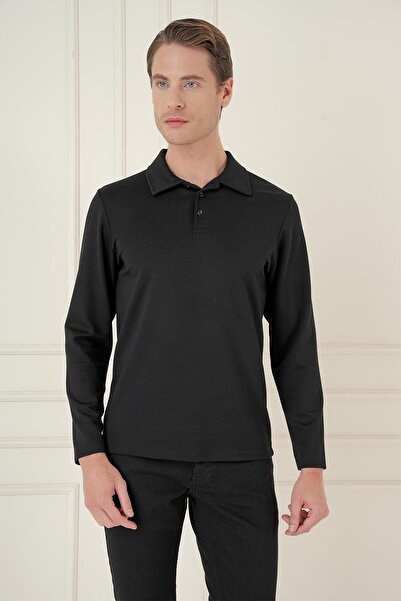 Efor TS 893 Slim Fit Siyah Spor T-Shirt