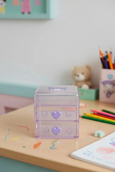 Miniso Sanrio Lisanslı Mini Masa Düzenleyici (Kuromi)