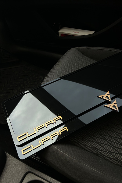 Pleksimanya CUPRA Bronz Ful Pleksi Plakalık (Çift)