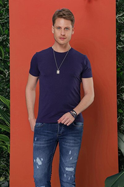 Efor TS 846 Lacivert Spor T-Shirt