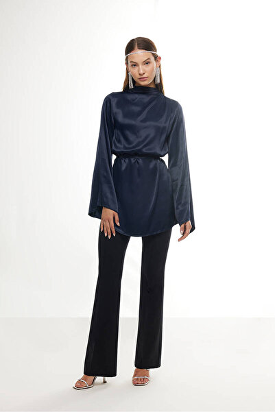 BE BLUE ΣΚΟΥΡΟ ΜΠΛΕ ΣΑΤΕΝ ΜΠΛΟΥΖ